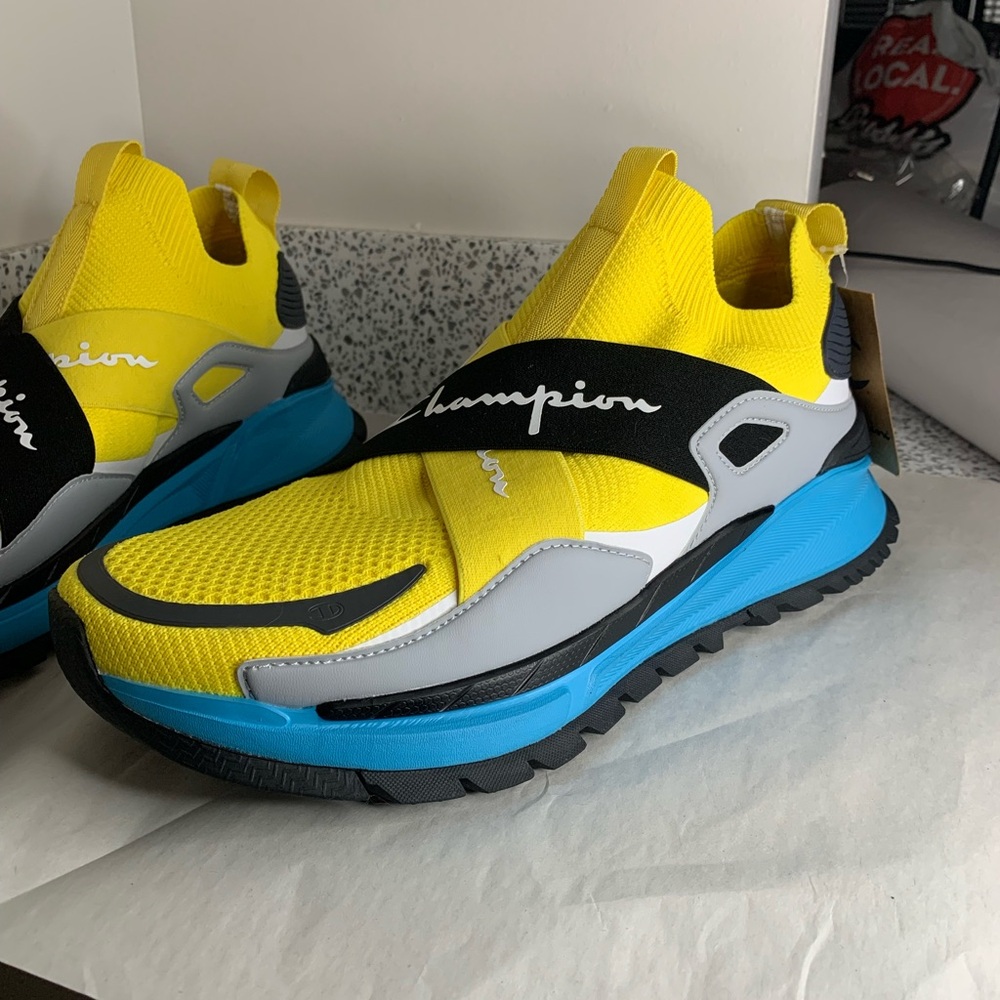 NWT SZ 12 Champion ReflexX Lo Firefly Multi Color Slip On Athletic Shoes NO BOX - Picture 14 of 16